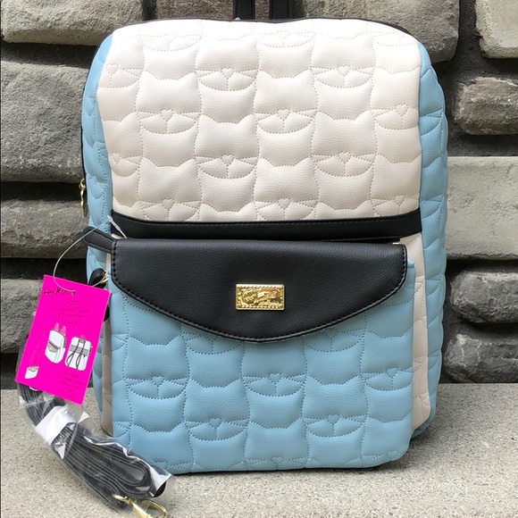 Betsey Johnson Handbags - Kitty Large Backpack by Betsey Johnson NWT
